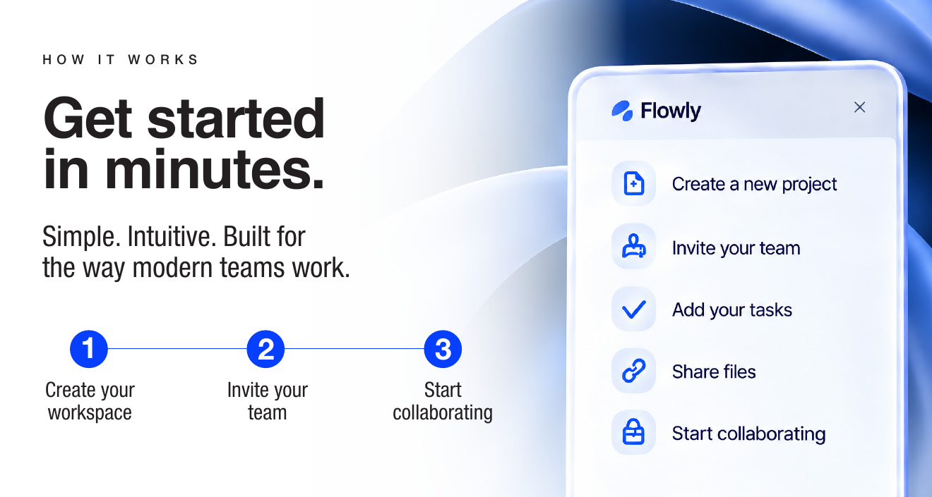 Flowly onboarding slide