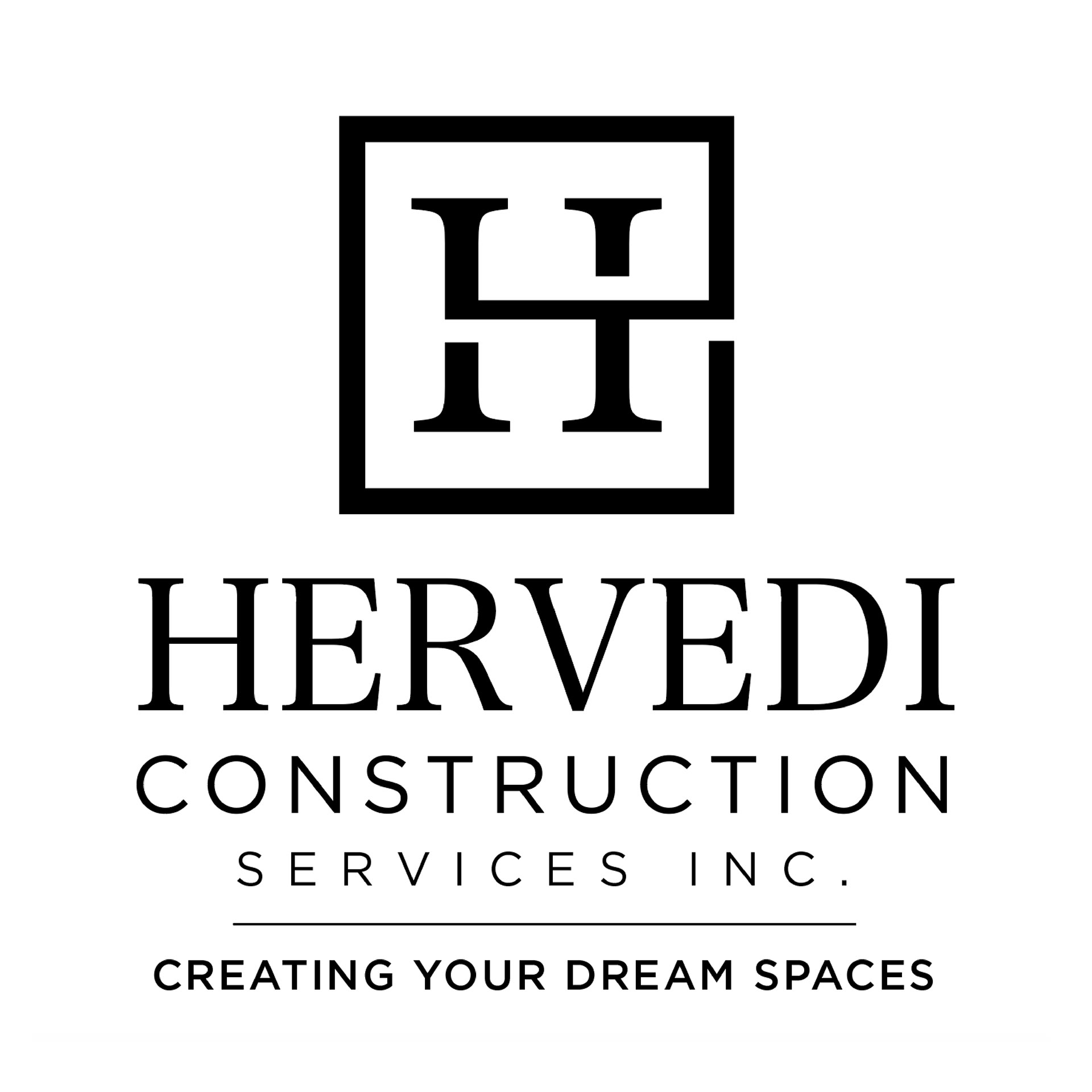 Hervedi Construction Services identity